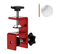 Maxtonser Abrazadera de carpintería de 0 a 25 mm, para guardarropa, marcado, plantilla de sujeción de aleación de aluminio, clip de fijación para carpintería