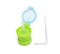 Maxtonser Adaptador de boquilla de botella con popote que protege la boca de los niños, botella de agua de silicona para niños y adultos, ligera