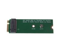 Maxtonser Adaptador de repuesto para M.2 a carbono para adaptador de 20 + 6 pines