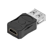 Maxtonser Adaptador USB 2.0 macho hembra convertidor conector USB adaptador cambiador para ordenador, tablet, PC, teléfonos móviles