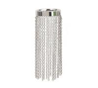 Maxtonser Anillos de tamaño ajustable, delicados anillos de cadena de color dorado y plateado, joyería de acero inoxidable para mujeres de moda