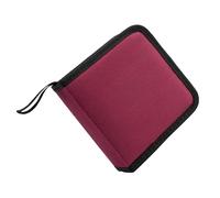 Maxtonser Bolsa de disco de tela Oxford con capacidad para 40 bolsillos, resistente al agua, fácil almacenamiento y protección para el interior del vehículo