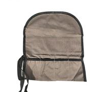 Maxtonser Bolsa enrollable para herramientas, organizador de herramientas, bolsa de almacenamiento de herramientas con bolsillos interiores para llaves y destornilladores, organizadores