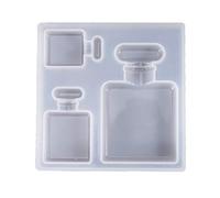 Maxtonser Botella de perfume y molde de cristal epoxi, pegamento para manualidades
