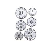 Maxtonser Button Metal Cutting Die Cuts Embossing Paper Card Craft Tag Design Scrapbooking for DIY Handicrafts,Cutting Dies Stencil