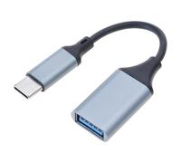 Maxtonser Cable adaptador USB C a USB 3.0 de velocidad rápida tipo C macho a USB 3.0 hembra convertidor para teléfonos, computadoras y más