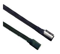 Maxtonser Cable adaptador USB macho a tipo C hembra para transferencia de datos, velocidad de 480 Mbps, cable plano de silicona, cable de carga USB tipo C