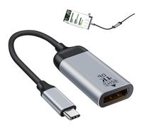 Maxtonser Cable convertidor hembra a USB tipo C macho de 19 cm de longitud, cable corto Plug and Play, salida 4K a 60HZ
