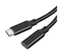 Maxtonser Cable de extensión USB 3.2 Gen 2, carga rápida de 60 W 3 A, transferencia de datos de 10 Gbps, cable de monitores de salida de video