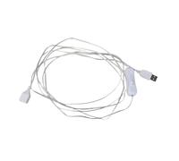 Maxtonser Cable de extensión USB macho a hembra, cable conector para ventilador USB, ventilador de techo, cable de carga de luz USB