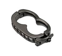 Maxtonser Cierre reductor de collar con cierre de perla, extensor de cierre a presión, conector de cadena para joyería y manualidades
