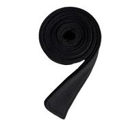 Maxtonser Cinturón de lana para mujer, cinturón de felpa cepillada, longitud ajustable, corsé de doble cara, color negro