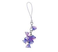 Maxtonser Colgante de teléfono con diseño de flores, accesorio elegante, cadena de teléfono para mujeres y niñas