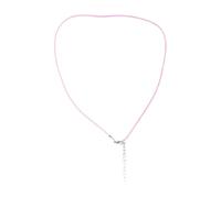 Maxtonser Collar de cordón de cuero de 1,5 mm con cierre, cuerda trenzada ajustable para hacer joyas, collares, pulseras, suministros