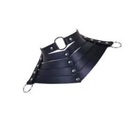 Maxtonser Collar de piel sintética estilo gótico punk vintage con correas ajustables de piel sintética para mujer