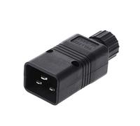 Maxtonser Conector macho 320 C20 para computadora, 16 A, 250 V