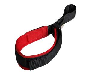 Maxtonser Correa de muñeca ajustable para perro para un agarre seguro para caminar, correa acolchada con diseño negro