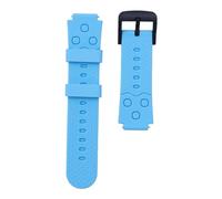 Maxtonser Correa de reloj de silicona ajustable de 16 mm de ancho para niños, correa de repuesto impermeable