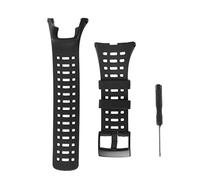 Maxtonser Correa de repuesto ajustable de goma compatible con 1, 2, 3, resistente al sudor, para reloj inteligente