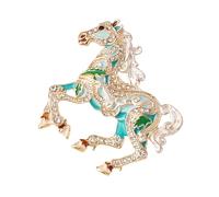 Maxtonser Elegante broche de aleación de animales del zodiaco con cierre seguro para decoración de atuendos