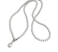 Maxtonser Elegante collar de perlas para el cuerpo, elegante accesorio para el cuerpo, elegante cadena cruzada para fiestas y bodas