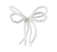 Maxtonser Elegante dije de lazo de perlas para hacer joyas, llavero, collar, aretes, hebilla de zapatos, accesorios de adorno