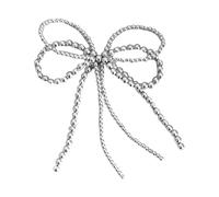 Maxtonser Elegante dije de lazo de perlas para hacer joyas, llavero, collar, aretes, hebilla de zapatos, accesorios de adorno