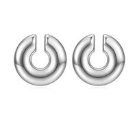 Maxtonser Elegantes aretes de oreja elegantes para hombres y mujeres, unisex, gruesos, joyería de moda