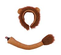 Maxtonser Juego de disfraz de peluche hecho a mano con orejas de animal, disfraz de anime para Halloween, Navidad, cosplay, accesorios