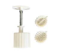 Maxtonser Molde de 50 g con sellos Durian, molde para tartas de frijoles verdes, herramienta para hornear, festival de mediados de otoño