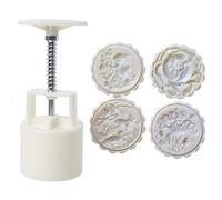 Maxtonser Molde de 75 g, 4 moldes de presión manual para herramientas de mediados de otoño