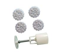 Maxtonser Molde de ABS para repostería de Año Nuevo chino, prensado a mano, para festivales, pastas de frijoles, molde para tartas para cocinar amor