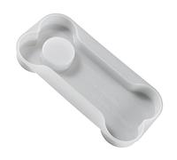 Maxtonser Molde de silicona con forma de hueso de perro, monumento, resina epoxi, molde hecho a mano para hacer recuerdo de mascotas