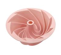 Maxtonser Molde de silicona de grado alimenticio para tartas de azúcar con vórtices de un solo agujero, herramienta para hornear, azúcar, chocolate, fondant