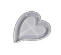 Maxtonser Molde de silicona para tartas, molde para taza de frutas, molde colgante de resina, elegante bandeja de servir hecha a mano