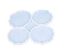 Maxtonser Molde de silicona suave irregular para adornos creativos para el hogar, accesorios decorativos para tazas, alfombrillas de resina
