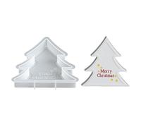 Maxtonser Moldes de silicona de resina epoxi para hacer joyas, 1 pieza multiusos de silicona para manualidades, moldes de adorno, textura de silicona, perfecto para crear velas de Navidad, baño, arte