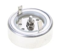 Maxtonser Núcleos de micrófono de diafragma grande profesional de 16 mm, alta sensibilidad, bajo ruido, micrófono 1665 para configuraciones de actuaciones en vivo