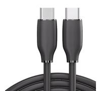 Maxtonser PD20W - Cable de silicona USB C a USB C, cable de carga rápida para teléfono, tableta, portátil