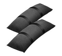 Maxtonser Pesas rellenables de arena resistentes para sombrillas, estabilizadores de base de paraguas para exteriores, anclajes de muebles de jardín con tela reforzada, 2P