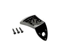 Maxtonser Pieza de repuesto de mandolina triangular de metal, 8 cuerdas, parte superior arqueada