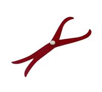 Maxtonser Pinza acrílica de 8 pulgadas de longitud para tallar, moldear, escultura de arcilla, modelado