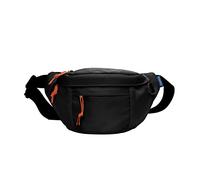 Maxtonser Riñonera de nailon de gran capacidad, bolsa de cinturón deportiva para adolescentes, unisex, bolsa cruzada de cintura