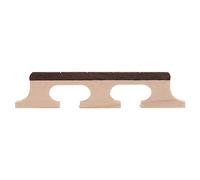 Maxtonser Sillas de banjo de madera de 4 cuerdas que mejoran la resonancia acústica, puente de banjo de 3 pies, accesorios para instrumentos musicales