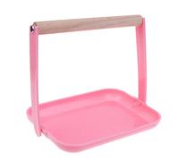 Maxtonser Soporte de juego para pájaros pequeños con bandeja para excrementos, soporte portátil para loros, jaula de pájaros para cacatúas, conures