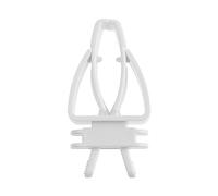 Maxtonser Soporte para golosinas para pájaros, alimentador de frutas y verduras para animales pequeños, Clips de plástico para alimentos, hueso de jibia, fácil de instalar, para mantener las manos limpias, vegetales
