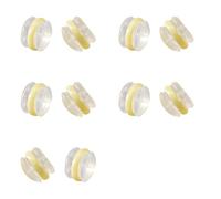 Maxtonser Tapones para los oídos, materiales de cerámica de silicona, cierre seguro, hipoalergénicos, ligeros, para orejas sensibles