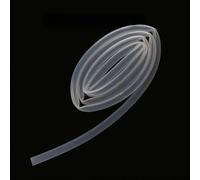 Maxtonser Tubo flexible de silicona de grado alimenticio de 6 mm x 8 mm, 1 m