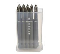 MaxTool - Juego de 10 puntas de destornillador idénticas PH1x3", cabeza Phillips #1; 3 pulgadas OAL; 1/4 pulgadas hexagonal; 6150 aleación de acero; PH1x3P10-6150