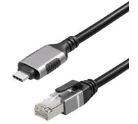 MAXTRACK Adaptador USB C LAN - C541-5L, Adaptador LAN USB-C a RJ45, Adaptador USB Ethernet de 1 Gbps, Compatible con MacBook, portátiles, Dispositivos móviles, Aspecto de Metal, portátil y Delgado,